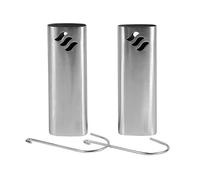 BENTA Röhrenverdunster 300 ml 20x7,5x3,5cm Edelstahl 2er Satz