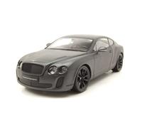 Bentley Continental Supersports 2009 Gris Métallique Modèle Réduit 1:18 Welly