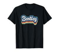 Bentley Prénom Garçon Style Vintage Années 70 80 Personnalisé T-Shirt