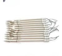 BeNtLi Lot de 10 fléchettes de pêche - En métal spécial - Pour le tir - Accessoire de tir