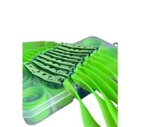 BeNtLi Lot de 20 bandes de rechange en caoutchouc pour lance-pierre - Pour lance-pierre - Pour joueurs professionnels ou lance-pierres de chasse - Épaisseur : 0,8 mm - 1 boîte de 0,7 mm