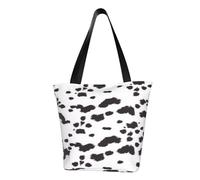 BeNtli Sac à bandoulière, fourre-tout en toile grand sac femmes sac à main décontracté sacs à provisions réutilisables,Motif imprimé dalmatien