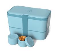 Bento Encastrable 1,5 l bleu menthe plastique 19.00x12.00 cm