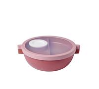 Mepal - Boîte à bento Vita - Boîte à repas avec compartiments - Plateau supplémentaire avec couvercle, plateau à vinaigrette et plateau - Bento lunch box - Boîte à salade - Vivid mauve