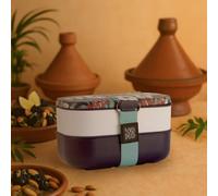 Bento - lunchbox 2 etages 1200 ml - casablanca