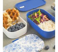 Bento - lunchbox 2 etages 1200 ml - toile de jouy