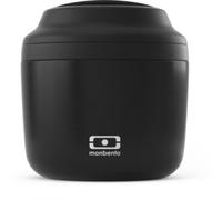 monbento - MB Element Onyx lunch box isotherme noir - Boîte bento qui garde votre repas chaud - sans BPA - durable et sûre