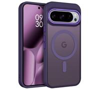 BENTOBEN Coque magnétique pour Google Pixel 10 Pro - Coque de téléphone compatible avec Magsafe - Translucide, mate, fine et résistante aux chocs - Protection contre les chutes pour fille, femme