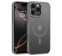 BENTOBEN Coque pour iPhone 16 Pro Max 2024, Coque de téléphone pour iPhone 16 Pro Max - Coque magnétique [Compatible avec Mag Safe] - Coque de Protection translucide Mate Fine Antichoc pour iPhone 16