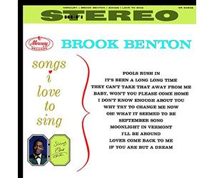 Benton, Brook - Songs I Love To Sing