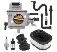BenTsD Compatible avec le carburateur MS650 pour tronçonneuse STIHL MS660 MS640 064 065 066 avec kit de bougie d'allumage de conduite de carburant de filtre à air
