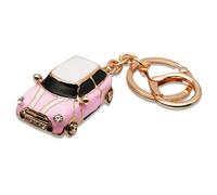 Benust Porte-clés de voiture avec porte-clés - Rose - Cadeau de voiture - En métal - Pour voiture, moto, vélo, Rose, taille unique