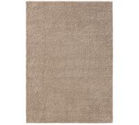 benuta Basic Tapis Poils Long Soho - Beige 160x230 cm - Doux Minimaliste - Lavable - Nettoyage Facile - Compatible avec Chauffage au Sol - pour Chambre, Couloir, Salle à Manger