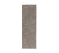 benuta Basic Tapis Poils Long Soho - Gris Clair 70x200 cm - Doux Minimaliste - Lavable - Nettoyage Facile - Compatible avec Chauffage au Sol - pour Chambre, Couloir, Salle à Manger