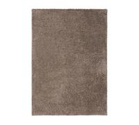 benuta Basic Tapis Poils Long Soho - Taupe 240x340 cm - Doux Minimaliste - Lavable - Nettoyage Facile - Compatible avec Chauffage au Sol - pour Chambre, Couloir, Salle à Manger