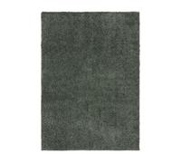 benuta Basic Tapis Poils Long Soho - Vert 80x150 cm - Doux Minimaliste - Lavable - Nettoyage Facile - Compatible avec Chauffage au Sol - pour Chambre, Couloir, Salle à Manger