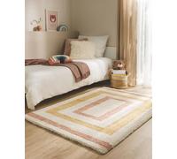 benuta Lytte Tapis Enfant Chambre Gobi - Multicolore 140x200 cm - Fausse Fibre - Rectangulaire Style: Motifs Bebe, Scandi - Facile Entretien - pour Salon, Bureau, Couloir