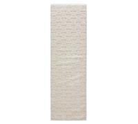 benuta Nest Lilibeth - Fibre synthétique - Tapis & style : abstrait, géométrique, hygge et cozy, minimaliste - Facile d'entretien pour le salon, la chambre à coucher, crème, 80 x 250 cm