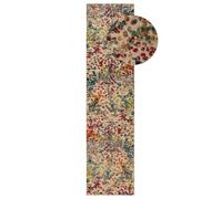 benuta Nest Noelia - Fibre synthétique - Convient pour l'extérieur - Tapis & style : abstrait, géométrique - Facile d'entretien pour le salon, la chambre à coucher, multicolore, 70 x 240 cm