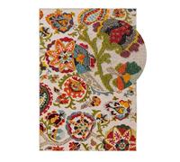 benuta Nest Noelia Tapis d'intérieur et d'extérieur, multicolore, 200 x 290 cm, résistant et facile d'entretien, rectangulaire, pour balcon, terrasse, jardin, cuisine et salon, abstrait, géométrique