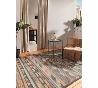 benuta Nest Tapis Mirena - Fibre synthétique - Convient à l'extérieur - Rectangulaire - Facile d'entretien - Pour salon, chambre à coucher, couloir, terrasse, balcon, multicolore - 200 x 290 cm