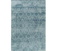 Benuta Pop Tosca Tapis tissé Plat - Fibre synthétique - Rectangulaire et Style : Vintage, Style Oriental - Facile d'entretien pour Salon et Chambre à Coucher - Bleu - 115 x 180 cm
