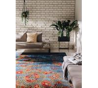 benuta Tapis d'intérieur et d'extérieur ARTIS Multicolore/Bleu, 240 x 340 cm, Tapis coloré pour l'intérieur et l'extérieur, Convient au Chauffage au Sol