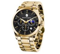 BENYAR by Montre Homme Chronographe 30M Etanche Montres Grand Cadran Date Analogique Quartz Montre Cadeau pour Hommes