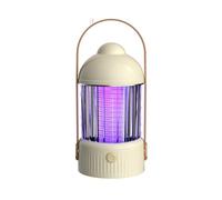Benyong Mozz Guard Mozzguard Mosquito Zapper Moskito Trap Lampe Anti Moustique Rechargeable UV (6-4000mA-gelb)
