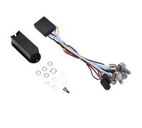 Benytro Circuit de préampli EQ actif à 2 bandes pour guitare basse | Double potentiomètres, réduction du bruit, équilibre du volume de capture, installation facile, pile 9 V non incluse