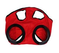 Benytro Masque anti-mouches pour cheval en polyester élastique respirant | Contour du visage incurvé, longueur 65 cm, poids 180 g, pour l'équitation et la compétition