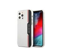 -Benz Coque transparente AMG pour iPhone 12/12 Pro - noir/rouge