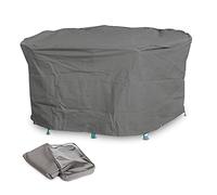 Beo acamp Housse de Protection pour Meubles de Jardin ovales jusqu'à 160 x 95 cm, résistante à la déchirure, Anthracite, Housse de Protection pour Meubles de Jardin résistante à l'hiver