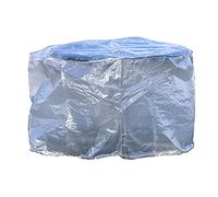 Beo Acamp Housse de Protection pour Tables de Jardin jusqu'à 125 cm de diamètre - Résistante à la déchirure - Résistante à l'hiver - Imperméable - Transparent