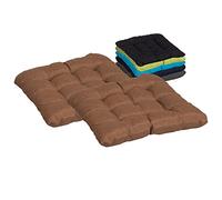 Beo einfachkissen aU04 sK9-d coussin avec 9 surpiqûres 38 x 38 cm épaisseur 6 cm cm-lot de 2-couleur : sable