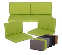 Beo Lounge Coussin de Rechange pour kit de Monaco Groupes échange Coussin imperméable Set de 8, épaisseur 5 cm, Vert Clair