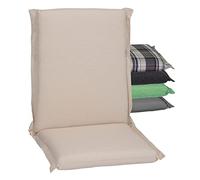 Beo NL Ascot Coussin de Chaise de Jardin avec Fermeture Éclair P203 Beige 100 x 52 x 52 cm 8 cm.