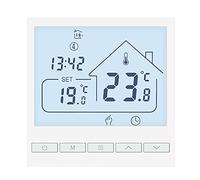 Beok Thermostat Programmable 3A pour Le Chauffage de l'eau LCD écran d'affichage Nonwifi, TOL47WP