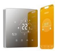 Beok Tuya Thermostats intelligents Thermostats de Chauffage Thermostat d'ambiance Thermostat WiFi Thermostate pour Le Chauffage de l'eau Compatible avec Alexa, Google Home 3A TGR85WIFI