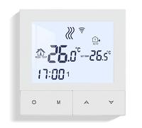 Beok Tuya Thermostats Thermostat Programmable Thermostat de Chauffage écran LCD pour Facilité de Contrôle et Programmation, TDS72WIFI-WP