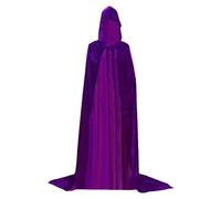 Beokeuioe Cape d'Halloween avec capuche - Costume de vampire - Cape à capuche - Cape réversible - Unisexe - Pour cosplay, Halloween, costume de maquillage