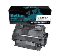 BeOne 1x CE255A 55A Compatible Cartouche de Toner Remplacement pour HP Laserjet P3010 P3011 P3015d P3015dn P3015n P3015x Laserjet Enterprise 500 MFP M525dn M525f M525c (1 Noir)