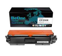 BeOne 1x Compatible avec CF230X 30X Cartouche de Toner Noir Compatible avec Imprimante HP LaserJet Pro M203dn M203dw M203d MFP M227d MFP M227fdw MFP M227fdn MFP M227sdn (1 Noir, avec Puce)