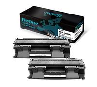 BeOne 2X Compatible pour 80A CF280A 80X CF280X Cartouche de Toner Compatible pour Imprimante HP LaserJet Pro 400 M401 M401a M401d M401dn M401dne M401dw M401n M425 M425dn M425dw (2 Noir)