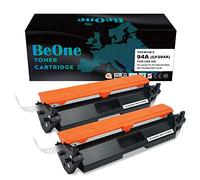 BeOne 2X Compatible pour 94A CF294A 94X CF294X Cartouche de Toner Compatible pour Imprimante HP LaserJet Pro M118 M118dw M148 M148dw M148fdw M149f M149fdw (2 Noir)