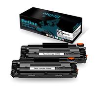 BeOne 2X Compatible pour CE285A 85A Cartouche de Toner Compatible pour Imprimante HP LaserJet Pro P1100 P1102W P1102 M1132 M1132MFP M1134 M1134MFP M1136 M1210 M1212 M1212NF M1217NFW (2 Noir)