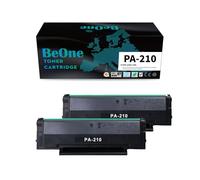 BeOne 2X Compatible pour PA-210 PA 210 PA210 Cartouche de Toner Compatible pour Imprimante Pantum P2502W P2508W P2500W M6600N M6602NW M6608NW M6550NW M6552NW M6558NW M6500N M6500W M6500NW (2 Noir)