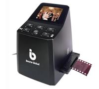 BEONEGLOBAL ClearScan Mini scanner de film 16 MP pour diapositives et films, convertit le film 35 mm/135/126 et diapositives en photos numériques, numériseur de film facile à utiliser, écran LCD de