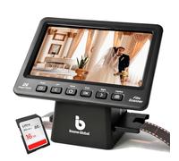 BEONEGLOBAL ClearScan P7 Scanner de film avec carte SD, écran LCD 7", version améliorée, 24 MP haute résolution 35 mm/135/126/110/Super 8 convertisseur de film et diapositive, conversion rapide JPEG