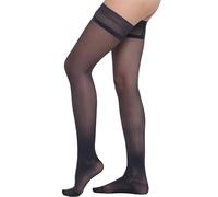 BeOnTop Bas Autofixants Femme Bas De Contention Femme Gradués 40 Den - Chaussettes De Contention Femme 15-16 mmhg, Bas Autofixant Femme Sexy, Chaussettes Hautes Femme - Made In Italy